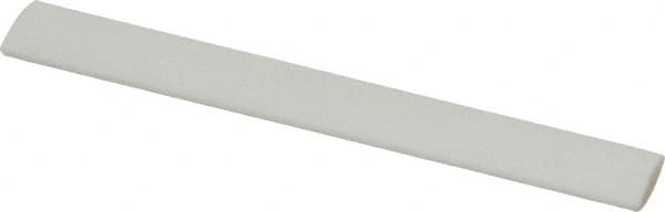 Made in USA - 3" Long x 1/2" Wide x 3/16" Thick, Novaculite Sharpening Stone - Oval, Ultra Fine Grade - Americas Tooling