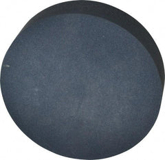 Made in USA - 4" Long x 1" Diam x 1" Thick, Silicon Carbide Sharpening Stone - Round, Coarse, Fine Grade - Americas Tooling