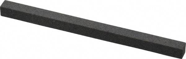 Made in USA - 4" Long x 1/4" Wide x 1/4" Thick, Aluminum Oxide Sharpening Stone - Square, Coarse Grade - Americas Tooling