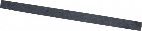 Made in USA - 4" Long x 1/4" Wide x 1/4" Thick, Silicon Carbide Sharpening Stone - Triangle, Medium Grade - Americas Tooling