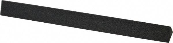 Made in USA - 4" Long x 3/8" Wide x 3/8" Thick, Aluminum Oxide Sharpening Stone - Triangle, Coarse Grade - Americas Tooling