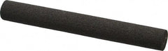 Made in USA - 4" Long x 1/2" Diam x 1/2" Thick, Aluminum Oxide Sharpening Stone - Round, Coarse Grade - Americas Tooling