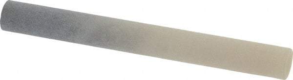 Made in USA - 3" Long x 3/8" Diam x 3/8" Thick, Novaculite Sharpening Stone - Round, Ultra Fine Grade - Americas Tooling