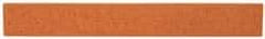 Made in USA - 1/2" Wide x 4" OAL, Aluminum Oxide Sharpening Stone - Flat, Fine Grade, 320 Grit - Americas Tooling