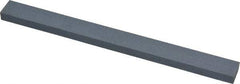 Norton - 320 Grit Silicon Carbide Rectangular Polishing Stone - Extra Fine Grade, 1/2" Wide x 6" Long x 1/4" Thick - Americas Tooling