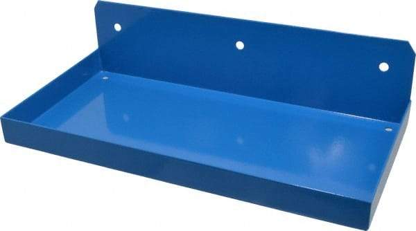 Triton - 12" Long Blue Pegboard Shelf - For Use with DuraBoards/Pegboards - Americas Tooling