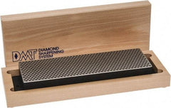 DMT - 8" Long x 2-5/8" Wide x 1-1/4" Thick, Diam ond Sharpening Stone - Rectangle, 220 Grit, Extra Coarse Grade - Americas Tooling