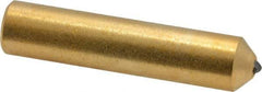 Norton - 1/4 Carat Single Point Diamond Dresser - 2" Long x 7/16" Shank Diam - Americas Tooling