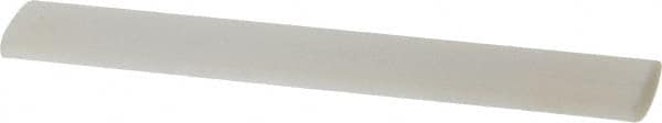 Norton - 3" Long x 1/2" Wide x 3/16" Thick, Novaculite Sharpening Stone - Oval, Ultra Fine Grade - Americas Tooling