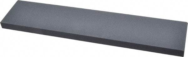 Norton - 11-1/2" Long x 2-1/2" Wide x 1/2" Thick, Silicon Carbide Sharpening Stone - Rectangle, Medium Grade - Americas Tooling