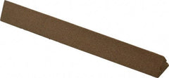 Norton - 4" Long x 1/2" Wide x 1/2" Thick, Aluminum Oxide Sharpening Stone - Triangle, Medium Grade - Americas Tooling