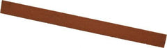 Norton - 6" Long x 1/2" Wide x 1/2" Thick, Aluminum Oxide Sharpening Stone - Triangle, Fine Grade - Americas Tooling