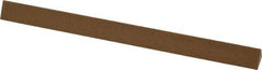 Norton - 6" Long x 1/2" Wide x 1/2" Thick, Aluminum Oxide Sharpening Stone - Triangle, Medium Grade - Americas Tooling