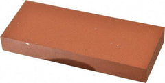 Norton - 5" Long x 2" Wide x 5/8" Thick, Aluminum Oxide Sharpening Stone - Rectangle, Fine Grade - Americas Tooling