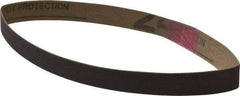 Tru-Maxx - 1/2" Wide x 12" OAL, 240 Grit, Aluminum Oxide Abrasive Belt - Aluminum Oxide, Very Fine, Coated - Americas Tooling