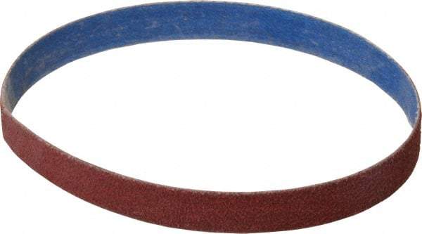 Norton - 1/2" Wide x 12" OAL, 80 Grit, Ceramic Abrasive Belt - Ceramic, Medium, Coated, Y Weighted Cloth Backing, Series R981 - Americas Tooling