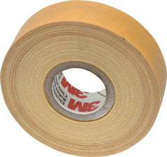 3M - 3/4" x 60', Yellow Cotton Cloth Electrical Tape - Series 2520, 8 mil Thick, 800 V/mil Dielectric Strength, 50 Lb./Inch Tensile Strength - Americas Tooling