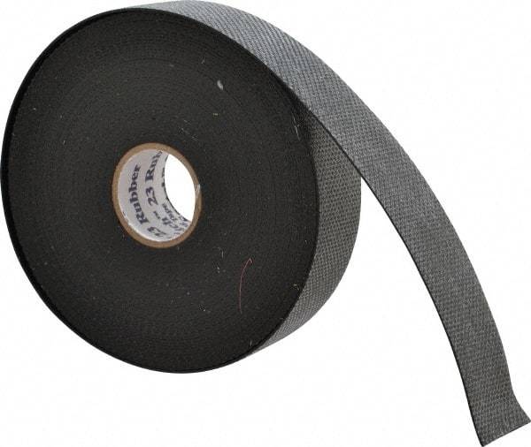 3M - 1" x 30', Black Polyester Film Electrical Tape - Series 23, 30 mil Thick, 800 V/mil Dielectric Strength, 8 Lb./Inch Tensile Strength - Americas Tooling