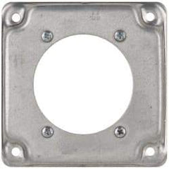 Cooper Crouse-Hinds - Electrical Outlet Box Steel Square Surface Cover - Americas Tooling