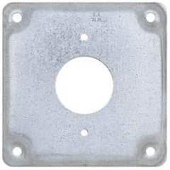 Cooper Crouse-Hinds - Electrical Outlet Box Steel Square Surface Cover - Americas Tooling