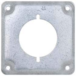 Cooper Crouse-Hinds - Electrical Outlet Box Steel Square Surface Cover - Americas Tooling