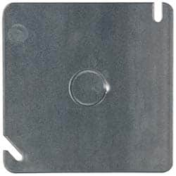 Cooper Crouse-Hinds - Electrical Outlet Box Steel Square Cover - Americas Tooling