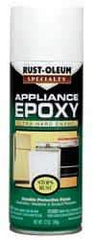 Rust-Oleum - Black, Gloss, Appliance Epoxy Spray Paint - 7 Sq Ft per Can, 12 oz Container - Americas Tooling