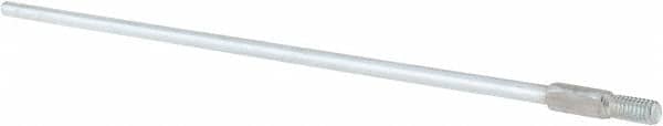 Value Collection - 12" Long x 1/4" Rod Diam, Tube Brush Extension Rod - 5/16-18 Male Thread - Americas Tooling