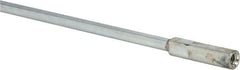 Value Collection - 24" Long x 1/4" Rod Diam, Tube Brush Extension Rod - 1/4-20 Female Thread - Americas Tooling