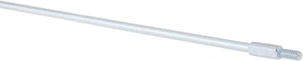 Value Collection - 24" Long x 1/4" Rod Diam, Tube Brush Extension Rod - 1/4-20 Male Thread - Americas Tooling
