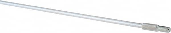Value Collection - 36" Long x 1/4" Rod Diam, Tube Brush Extension Rod - 5/16-18 Male Thread - Americas Tooling