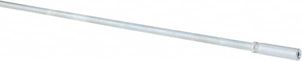 Value Collection - 48" Long x 1/4" Rod Diam, Tube Brush Extension Rod - 3/16-24 Female Thread - Americas Tooling
