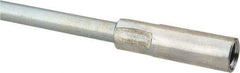 Value Collection - 48" Long x 1/4" Rod Diam, Tube Brush Extension Rod - 5/16-18 Female Thread - Americas Tooling