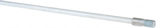 Value Collection - 48" Long x 3/8" Rod Diam, Tube Brush Extension Rod - 1/2-12 Male Thread - Americas Tooling