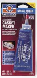 Permatex - 50ml Anaerobic Gasket Maker - -65 to 300°F, Red, Comes in Tube - Americas Tooling