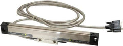 Mitutoyo - 6" Max Measuring Range, 1 µm Resolution, 13" Scale Length, Electromagnetic DRO Linear Scale - 5 µm Accuracy, IP67, 3,500' Cable Length, 0 to 45°C, Series AT715 - Americas Tooling