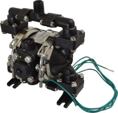 SandPIPER - 1/4" NPT, Nonmetallic, Air Operated Diaphragm Pump - PTFE Diaphragm, Conductive Acetal Housing - Americas Tooling