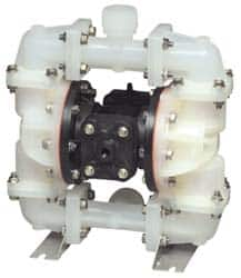 SandPIPER - 3/4" NPT, Nonmetallic, Air Operated Diaphragm Pump - PTFE Diaphragm, Kynar Housing - Americas Tooling