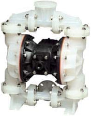 SandPIPER - 1" NPT, Nonmetallic, Air Operated Diaphragm Pump - Santoprene Diaphragm, Polypropylene Housing - Americas Tooling