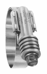 IDEAL TRIDON - Stainless Steel Auto-Adjustable Worm Drive Clamp - 5/8" Wide x 5/8" Thick, 7-1/4" Hose, 7-1/4 to 8-1/8" Diam - Americas Tooling