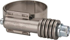 IDEAL TRIDON - Steel Auto-Adjustable Worm Drive Clamp - 5/8" Wide x 5/8" Thick, 1" Hose, 1 to 1-3/4" Diam - Americas Tooling