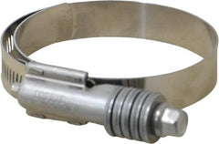 IDEAL TRIDON - Stainless Steel Auto-Adjustable Worm Drive Clamp - 5/8" Wide x 5/8" Thick, 2-1/4" Hose, 2-1/4 to 3-1/8" Diam - Americas Tooling