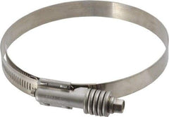 IDEAL TRIDON - Stainless Steel Auto-Adjustable Worm Drive Clamp - 5/8" Wide x 5/8" Thick, 4-1/4" Hose, 4-1/4 to 5-1/8" Diam - Americas Tooling