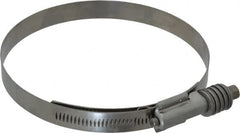 IDEAL TRIDON - Stainless Steel Auto-Adjustable Worm Drive Clamp - 5/8" Wide x 5/8" Thick, 4-3/4" Hose, 4-3/4 to 5-5/8" Diam - Americas Tooling