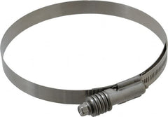 IDEAL TRIDON - Stainless Steel Auto-Adjustable Worm Drive Clamp - 5/8" Wide x 5/8" Thick, 5-1/4" Hose, 5-1/4 to 6-1/8" Diam - Americas Tooling