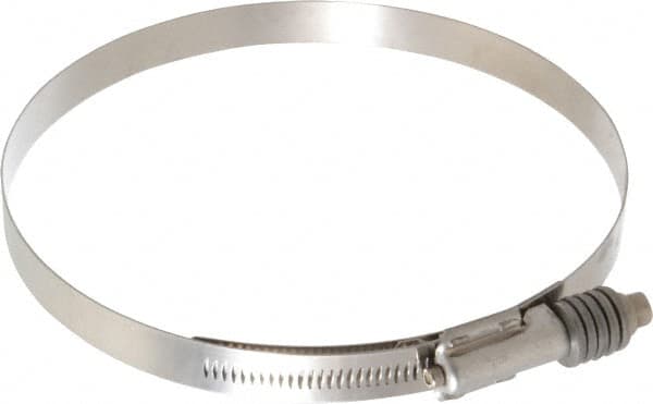 IDEAL TRIDON - Stainless Steel Auto-Adjustable Worm Drive Clamp - 5/8" Wide x 5/8" Thick, 6-1/4" Hose, 6-1/4 to 7-1/8" Diam - Americas Tooling