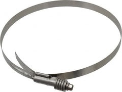 IDEAL TRIDON - Stainless Steel Auto-Adjustable Worm Drive Clamp - 5/8" Wide x 5/8" Thick, 8-1/4" Hose, 8-1/4 to 9-1/8" Diam - Americas Tooling