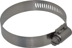 IDEAL TRIDON - SAE Size 36, 1-13/16 to 2-3/4" Diam, Stainless Steel MS Series MIL-Spec Worm Drive Clamp - 1/2" Wide, Material Grade 300 SERIES, Series MS Mil Spec - Americas Tooling