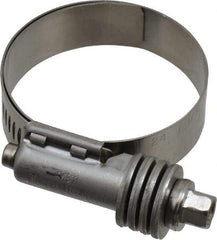 IDEAL TRIDON - Stainless Steel Auto-Adjustable Worm Drive Clamp - 1/2" Wide x 1/2" Thick, 1-1/16" Hose, 1-1/16 to 2" Diam - Americas Tooling