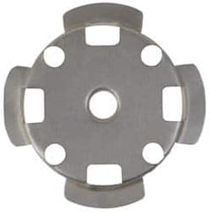 Divine Brothers - Buffing Wheel Center Plate - 1/2" ID x 3" OD, 3" Buff Center Diam - Americas Tooling